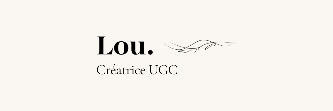 Lou en tournage UGC